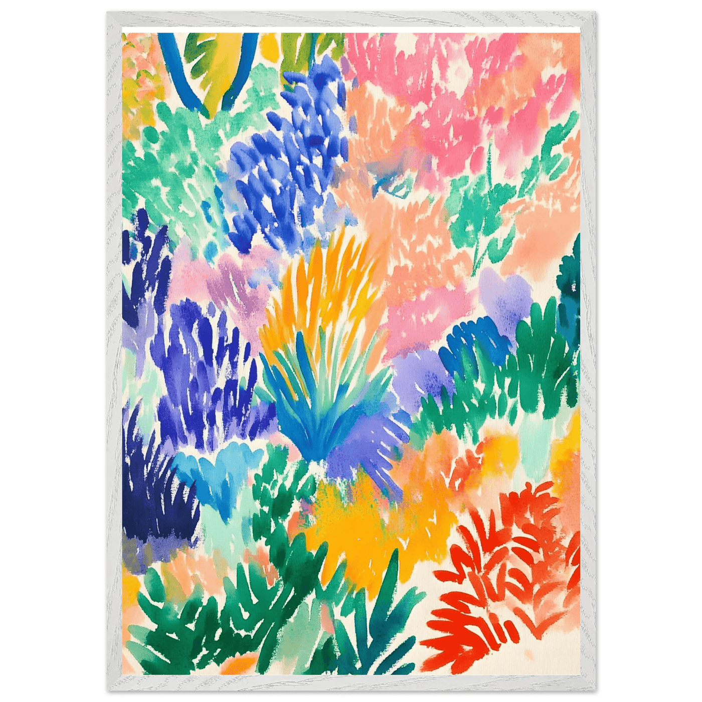 Matisse-Abstract Floral - Vibrantwalls