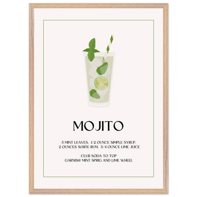 Mojito Cocktail Recipe - Vibrantwalls