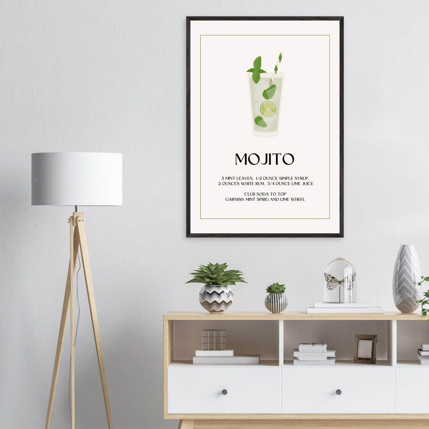 Mojito Cocktail Recipe - Vibrantwalls