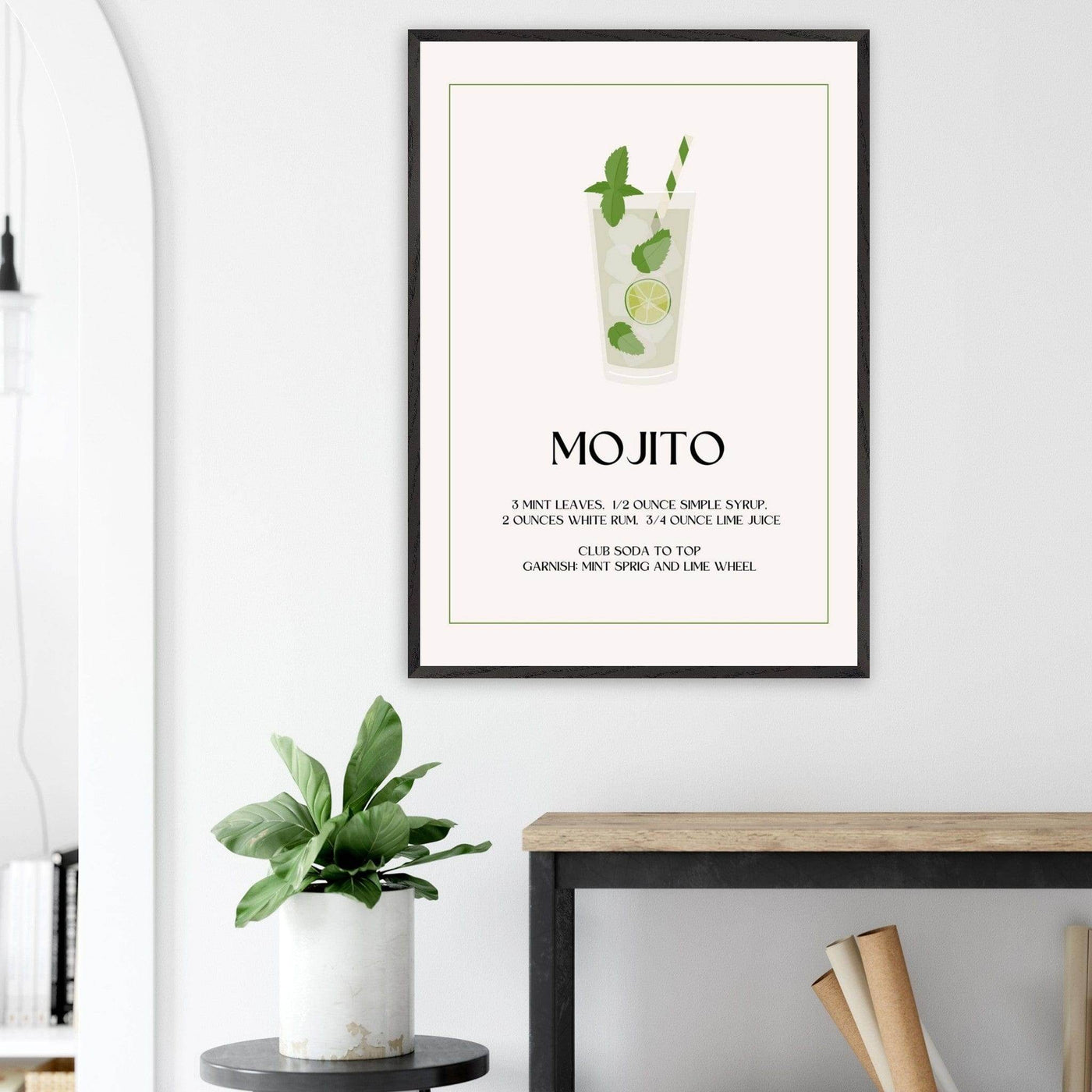 Mojito Cocktail Recipe - Vibrantwalls