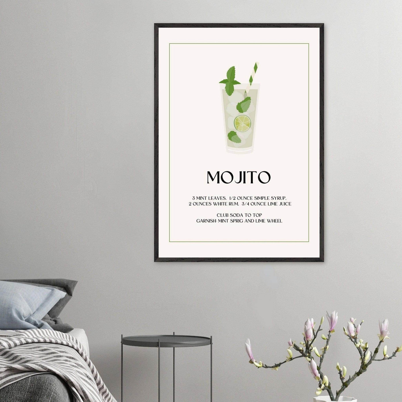 Mojito Cocktail Recipe - Vibrantwalls