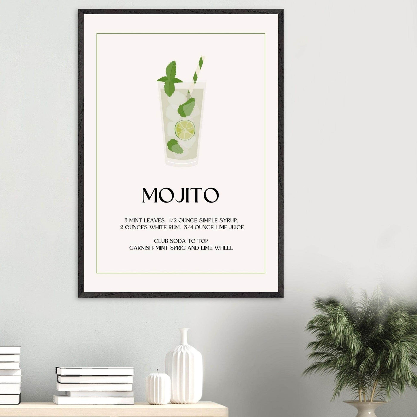 Mojito Cocktail Recipe - Vibrantwalls