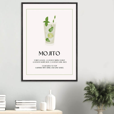 Mojito Cocktail Recipe - Vibrantwalls
