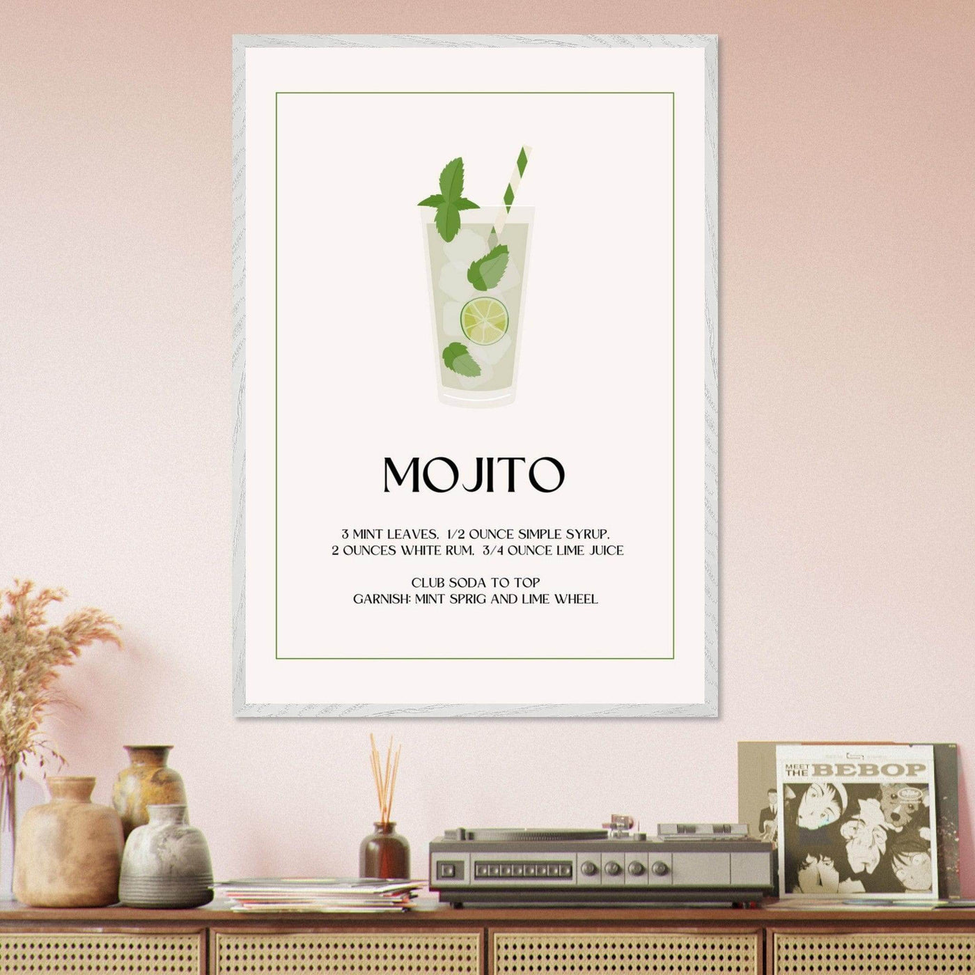 Mojito Cocktail Recipe - Vibrantwalls