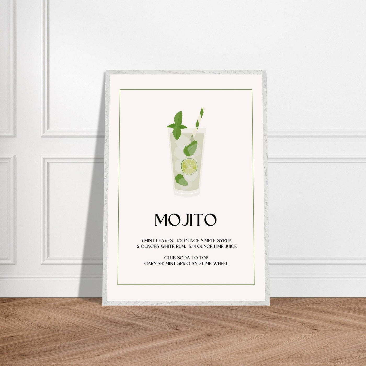 Mojito Cocktail Recipe - Vibrantwalls