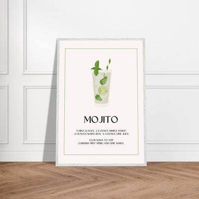 Mojito Cocktail Recipe - Vibrantwalls