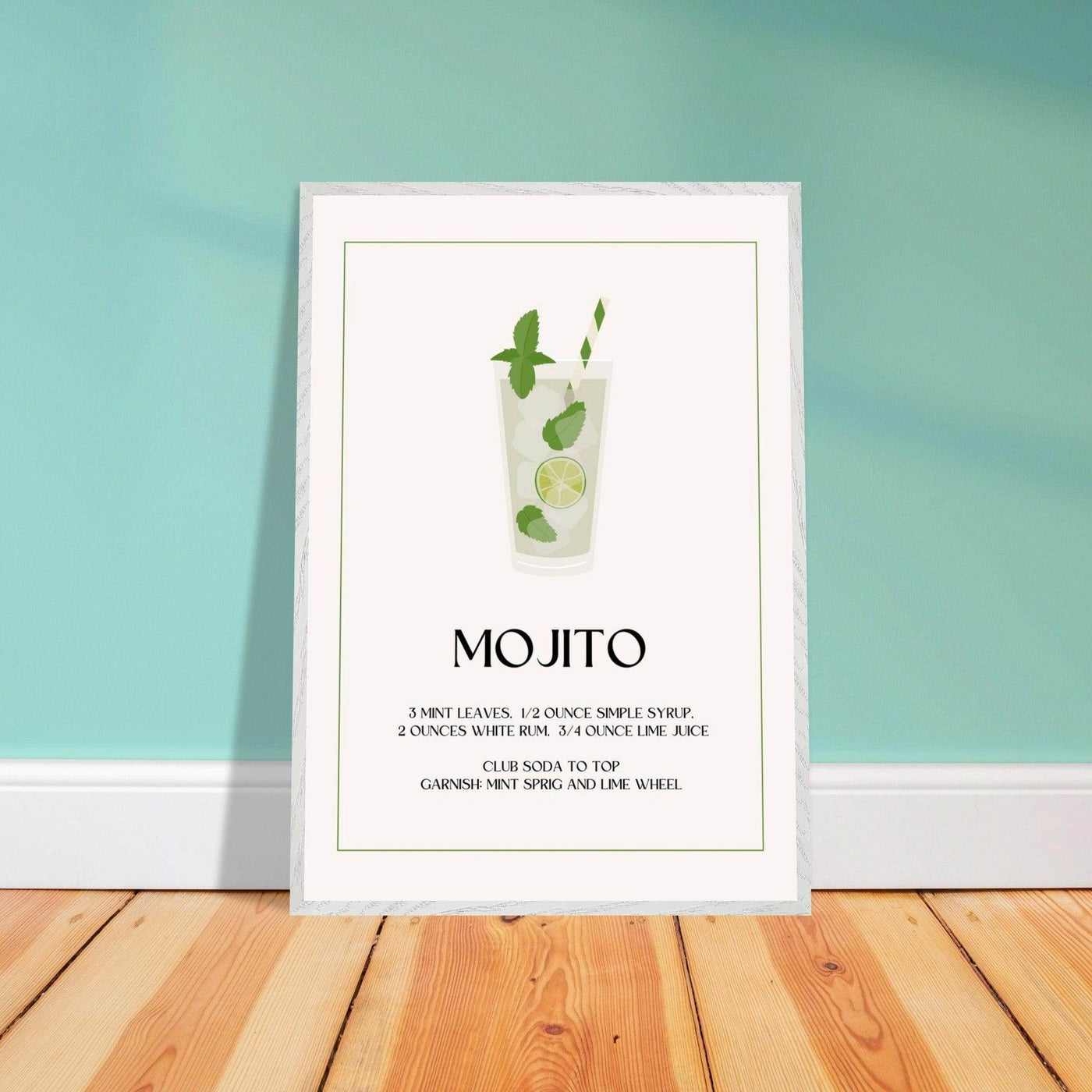 Mojito Cocktail Recipe - Vibrantwalls