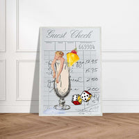 Retro Bar Cocktail Recipe Classic Wall Art - Vibrantwalls