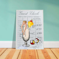 Retro Bar Cocktail Recipe Classic Wall Art - Vibrantwalls