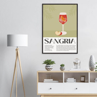 Sangria Cocktail Red Wine - Vibrantwalls