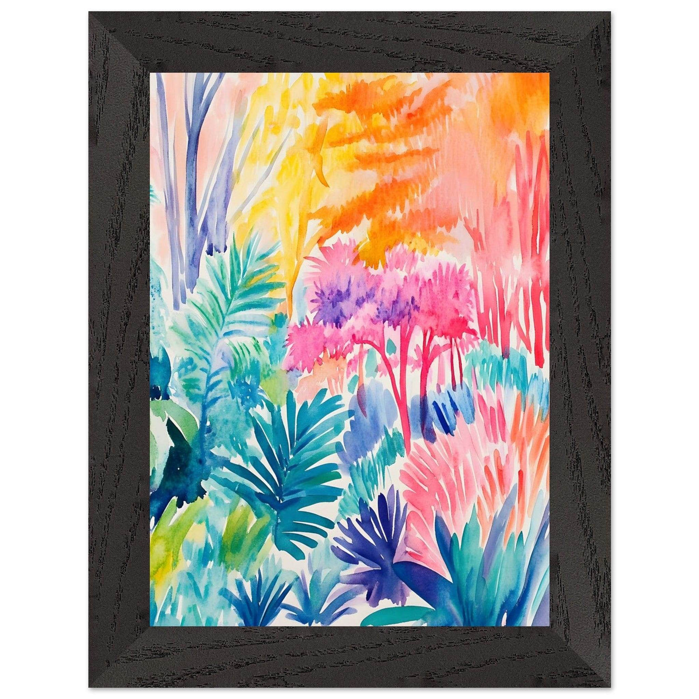 Vibrant Abstract Botanical Matisse Style - Vibrantwalls