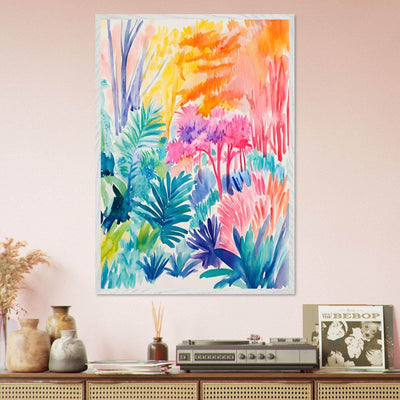 Vibrant Abstract Botanical Matisse Style - Vibrantwalls