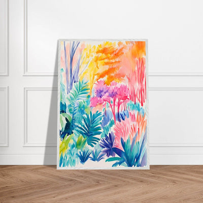 Vibrant Abstract Botanical Matisse Style - Vibrantwalls