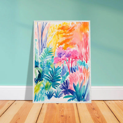 Vibrant Abstract Botanical Matisse Style - Vibrantwalls