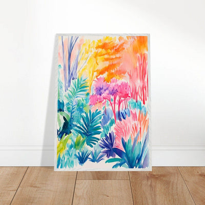 Vibrant Abstract Botanical Matisse Style - Vibrantwalls