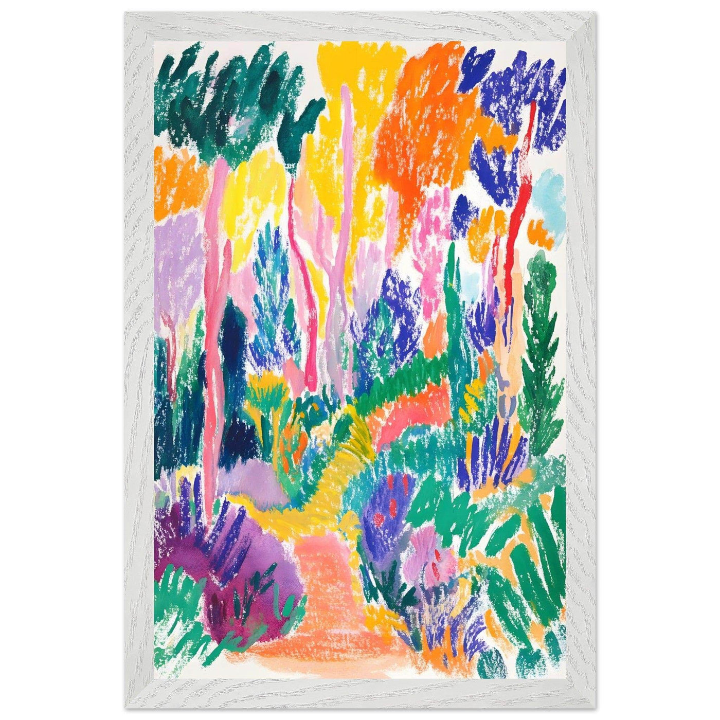 Vibrant Abstract Forest Henri Matisse - Vibrantwalls