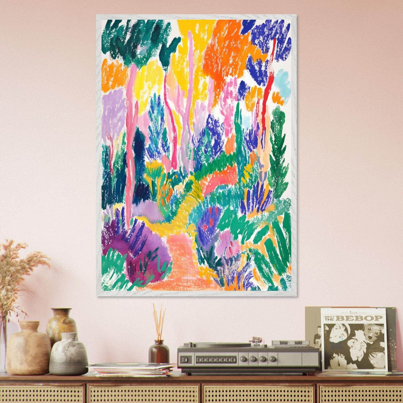 Vibrant Abstract Forest Henri Matisse - Vibrantwalls