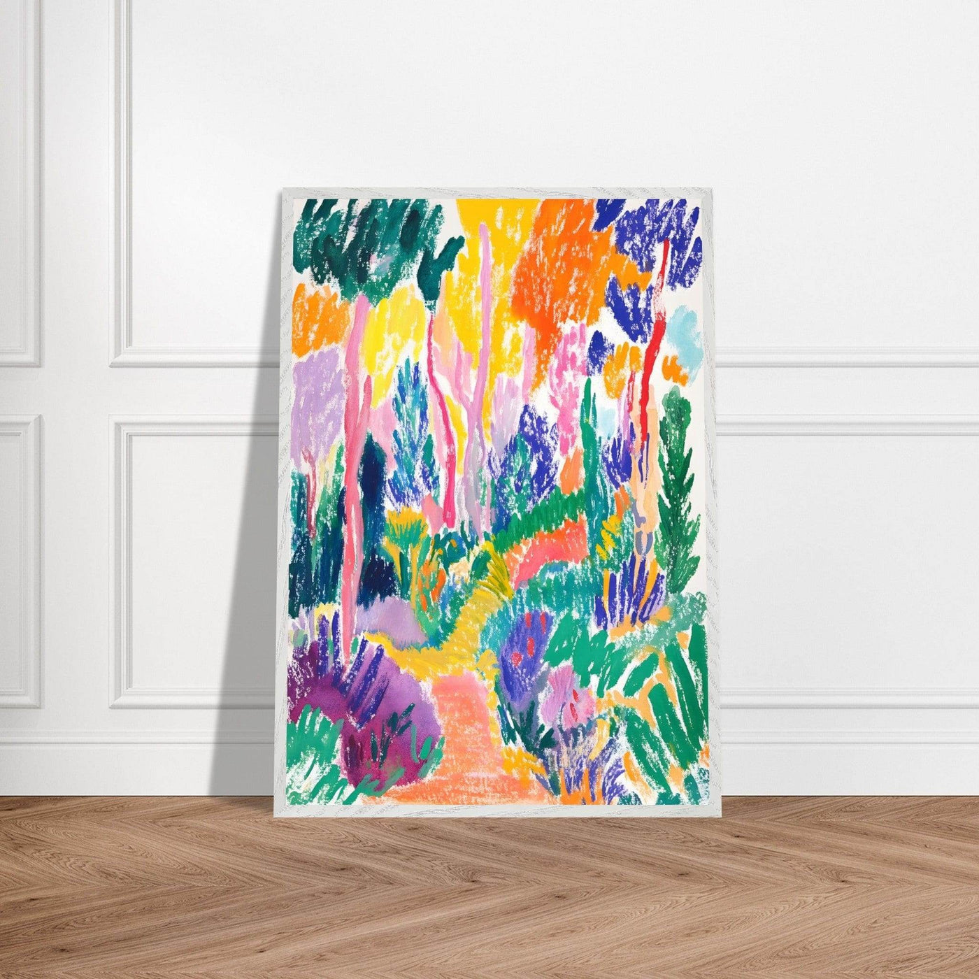 Vibrant Abstract Forest Henri Matisse - Vibrantwalls
