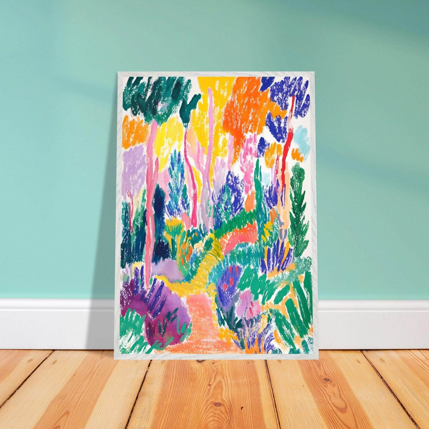 Vibrant Abstract Forest Henri Matisse - Vibrantwalls