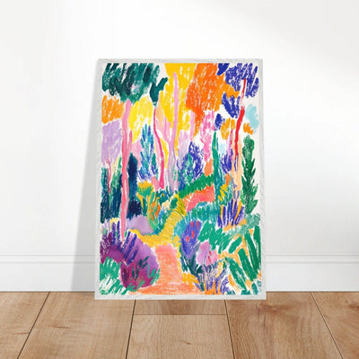 Vibrant Abstract Forest Henri Matisse - Vibrantwalls