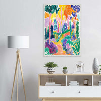 Vibrant Abstract Forest Henri Matisse - Vibrantwalls