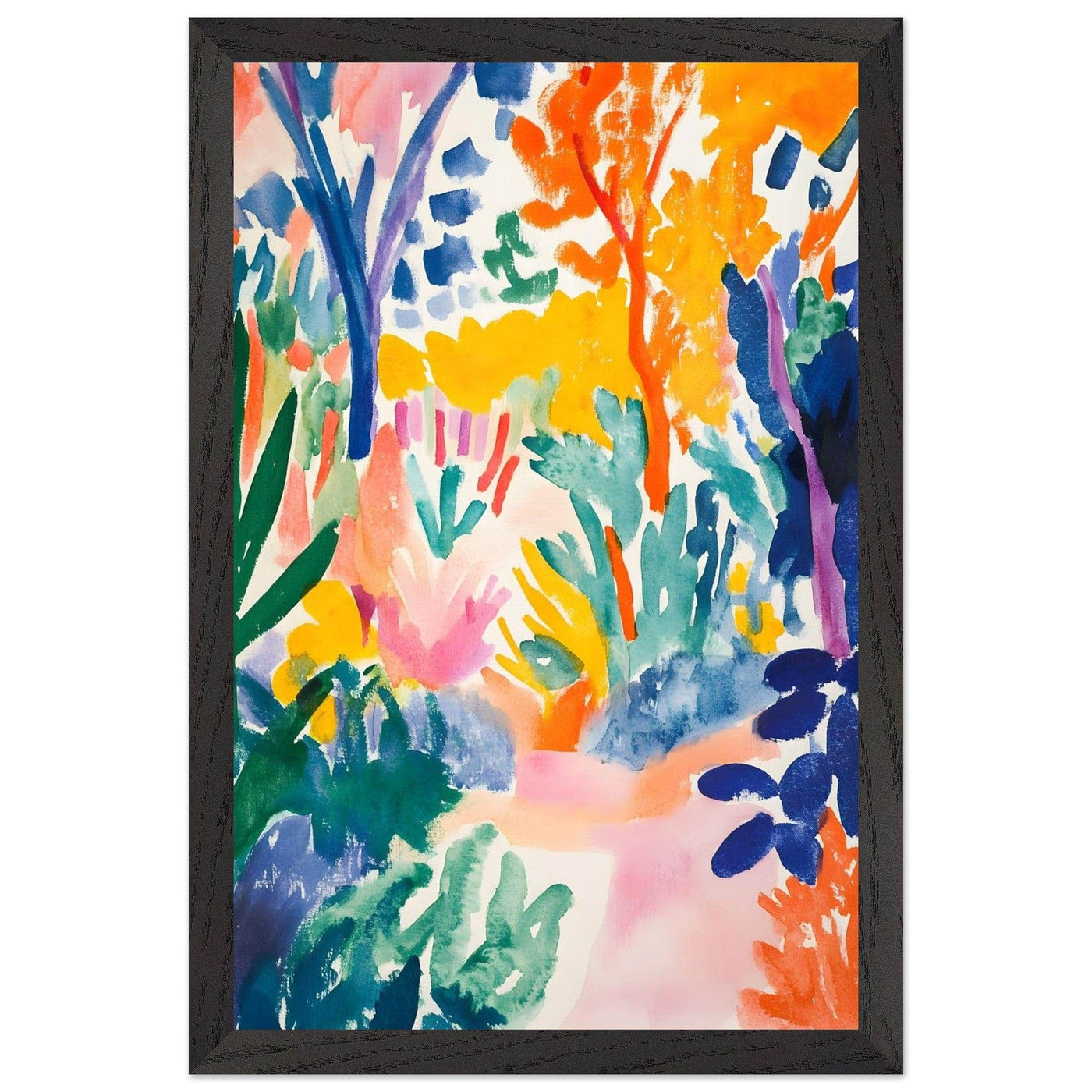 Vibrant Abstract Garden - Vibrantwalls