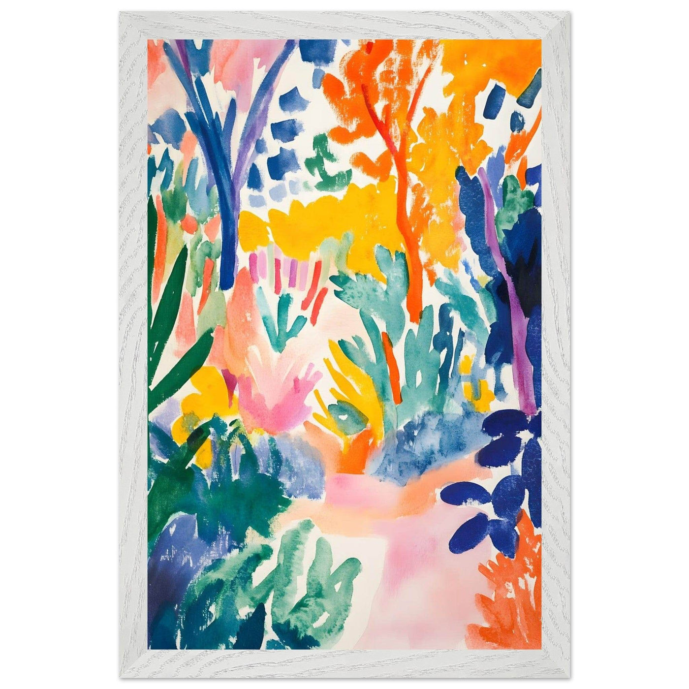 Vibrant Abstract Garden - Vibrantwalls