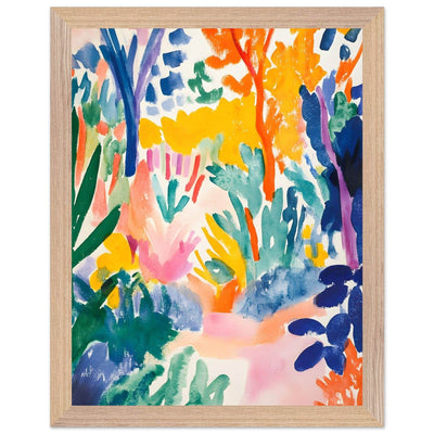 Vibrant Abstract Garden - Vibrantwalls