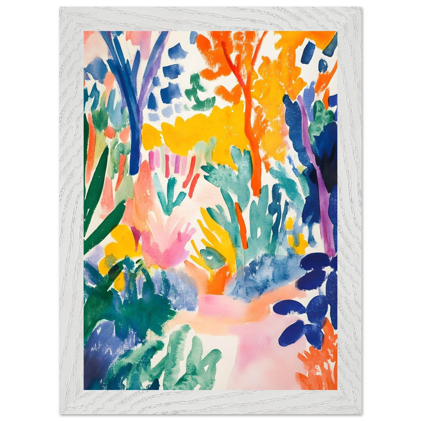 Vibrant Abstract Garden - Vibrantwalls