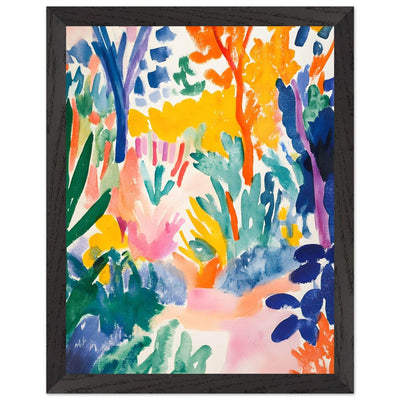 Vibrant Abstract Garden - Vibrantwalls