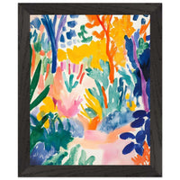 Vibrant Abstract Garden - Vibrantwalls