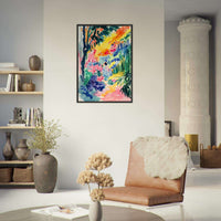 Vibrant Abstract Garden Henri Matisse - Vibrantwalls