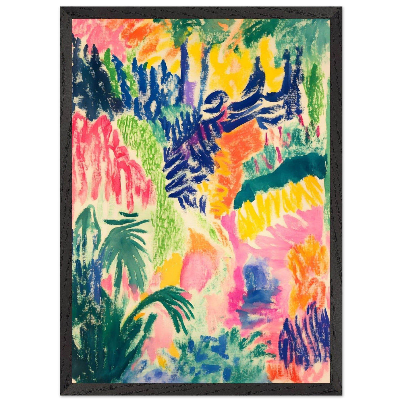 Vibrant Abstract Henri Matisse - Vibrantwalls