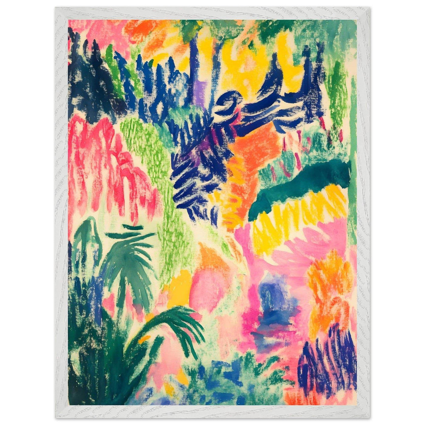 Vibrant Abstract Henri Matisse - Vibrantwalls