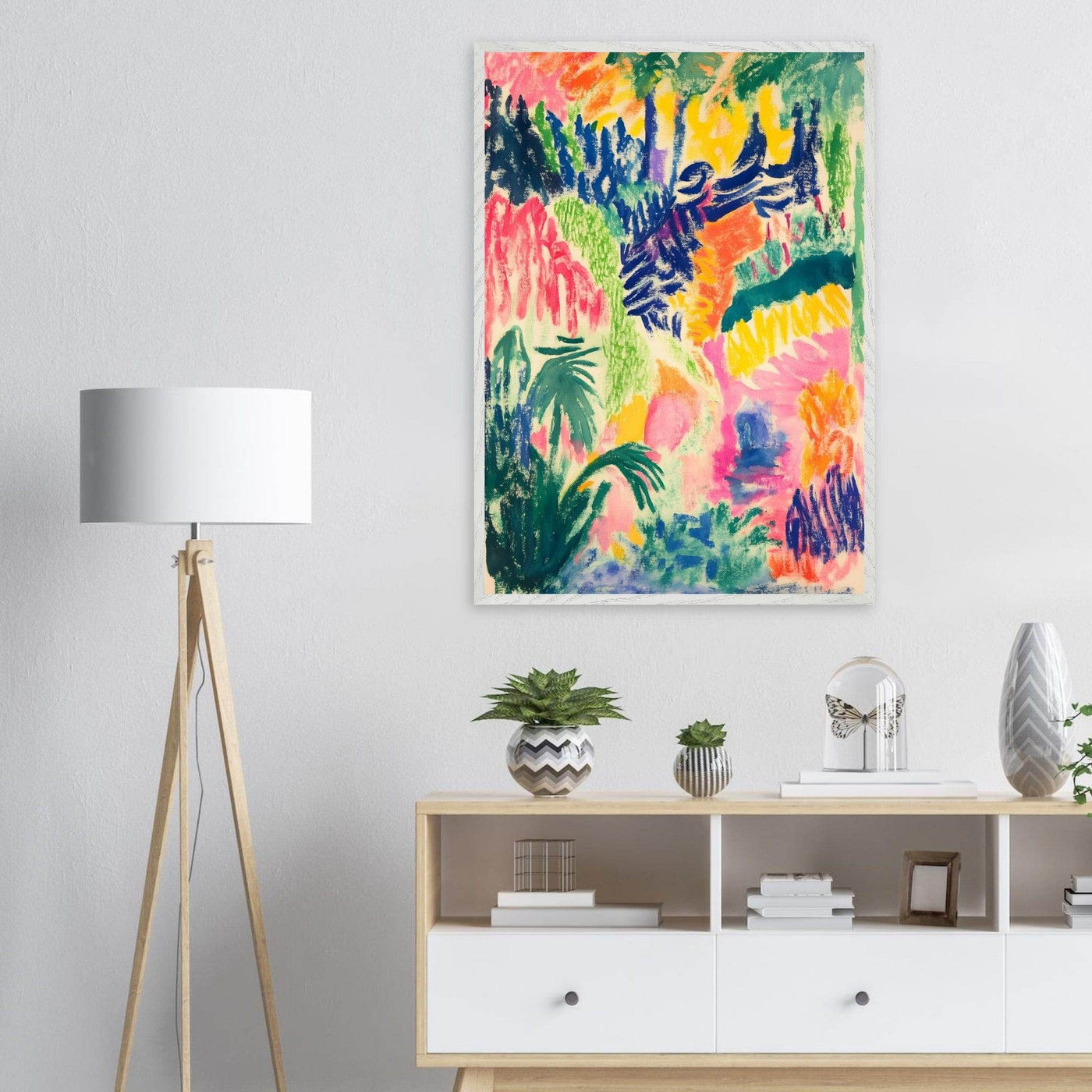 Vibrant Abstract Henri Matisse - Vibrantwalls