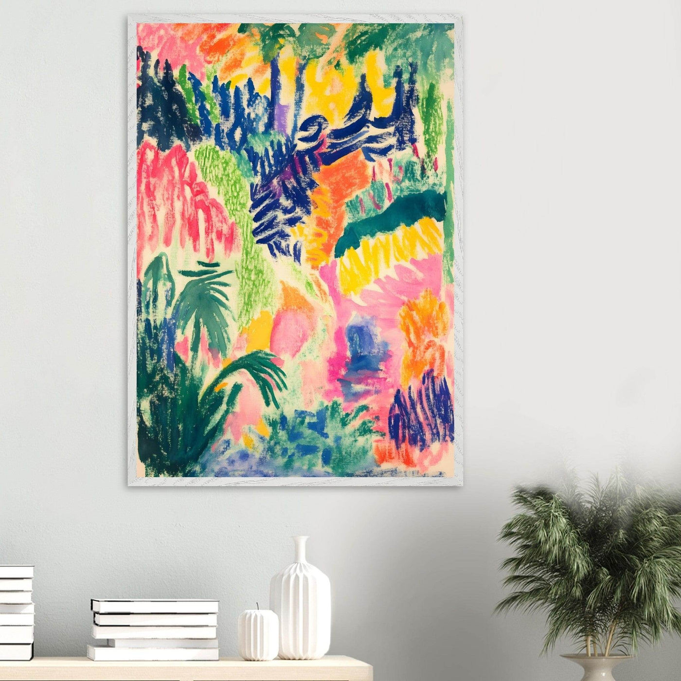 Vibrant Abstract Henri Matisse - Vibrantwalls