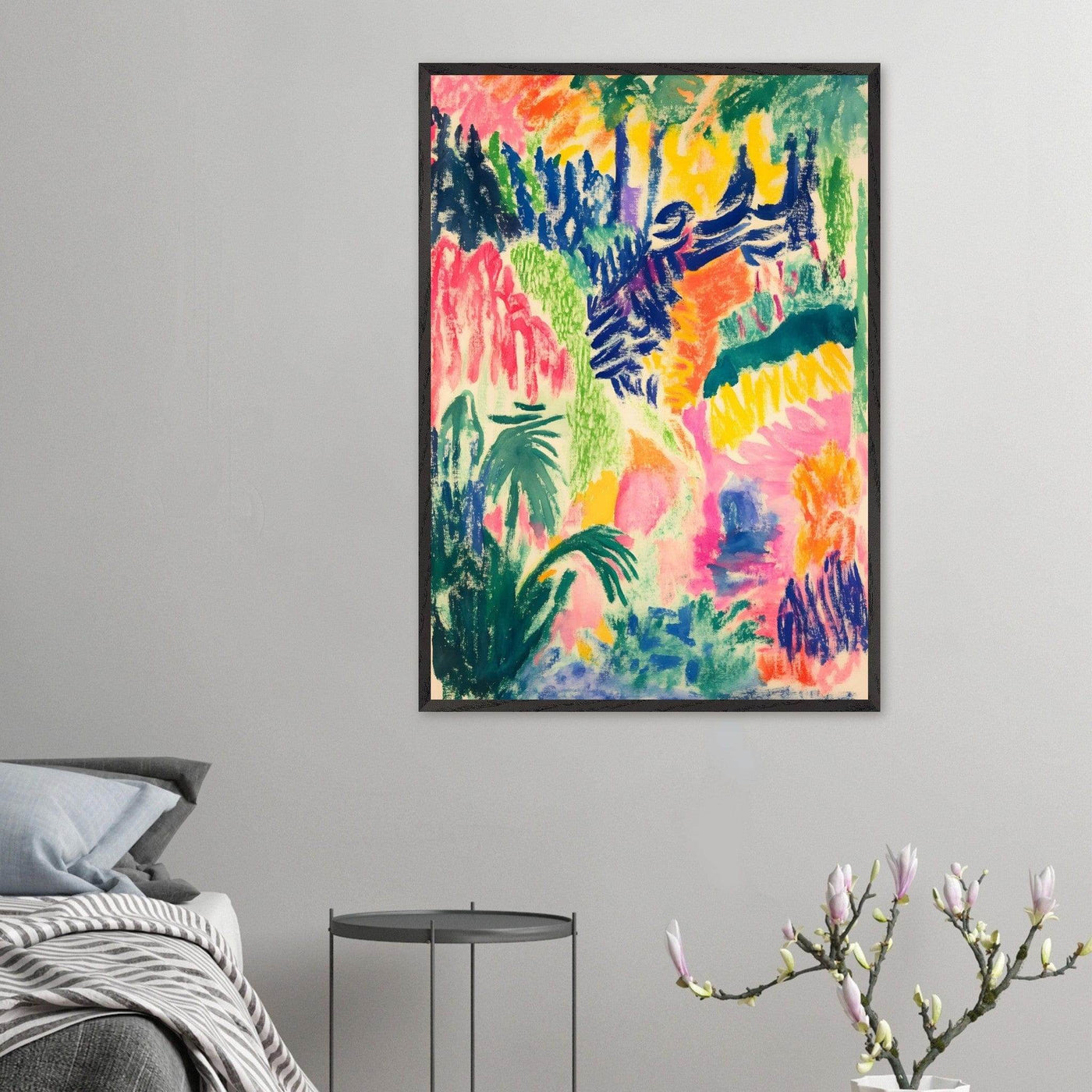 Vibrant Abstract Henri Matisse - Vibrantwalls