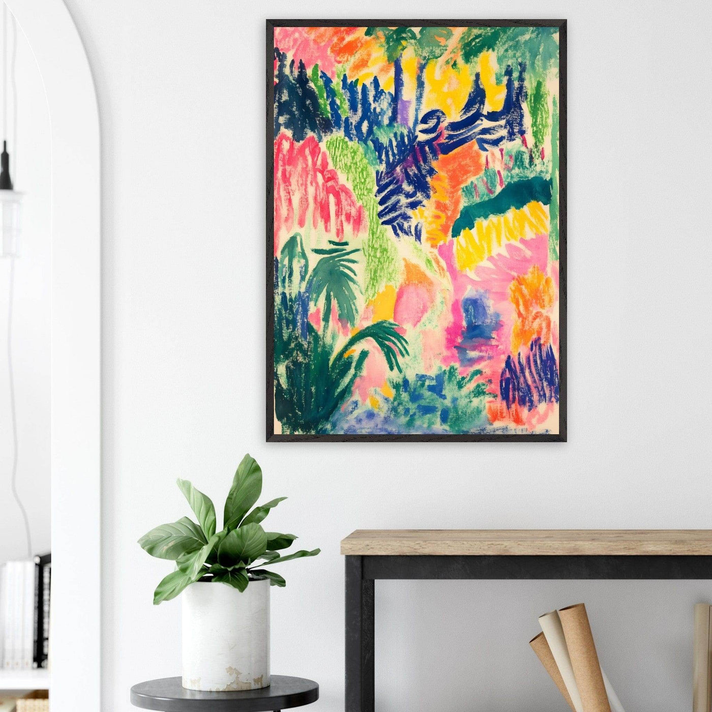 Vibrant Abstract Henri Matisse - Vibrantwalls