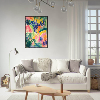 Vibrant Abstract Henri Matisse - Vibrantwalls