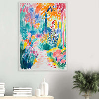 Vibrant Matisse Style Abstract Garden - Vibrantwalls