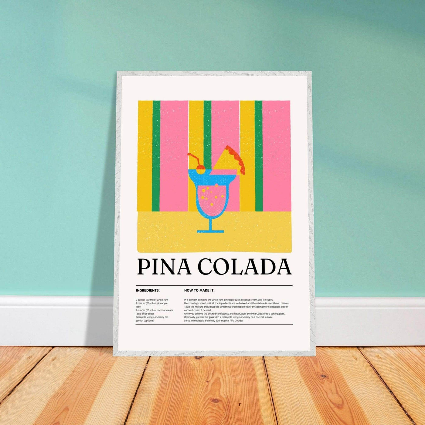 Vibrant Piña Colada Recipe - Vibrantwalls