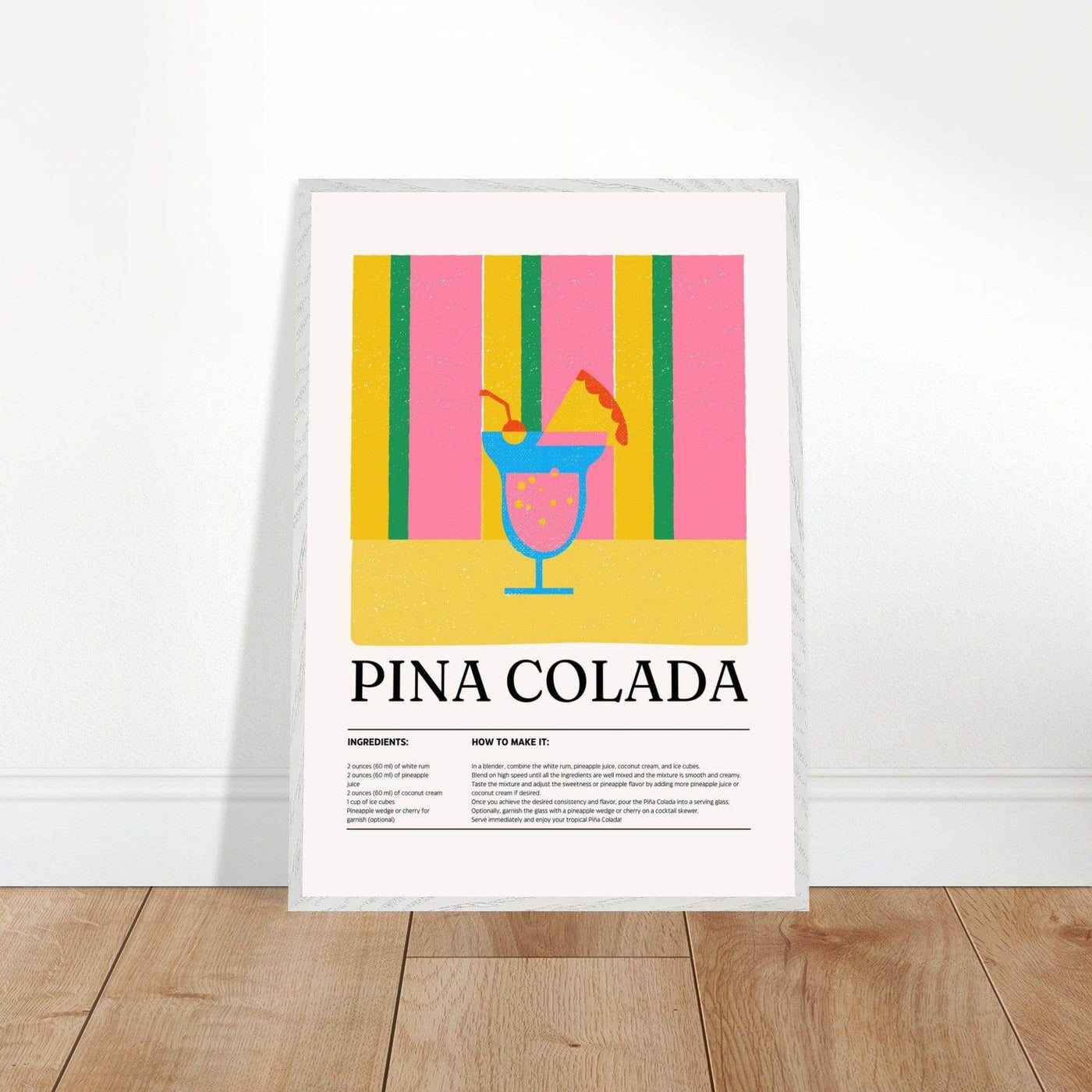 Vibrant Piña Colada Recipe - Vibrantwalls