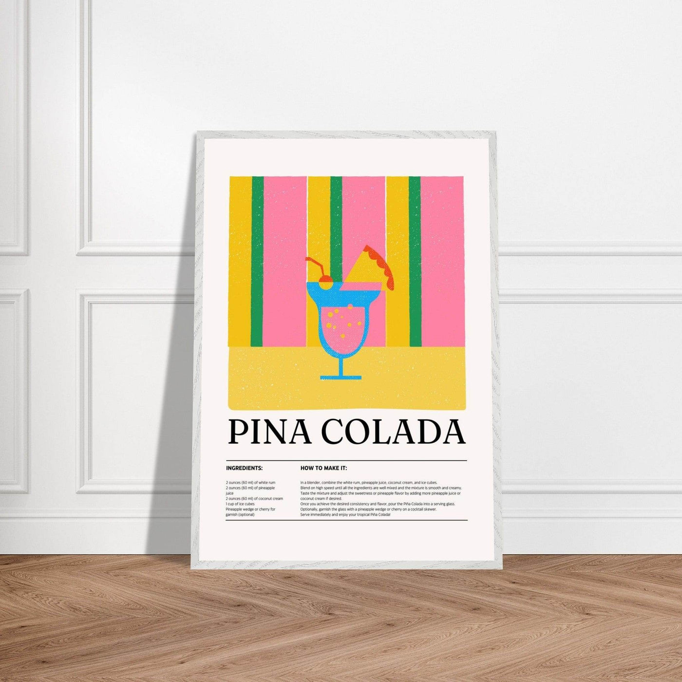 Vibrant Piña Colada Recipe - Vibrantwalls