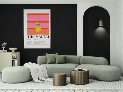 Vibrant Tiki Mai Tai Cocktail Recipe - Vibrantwalls