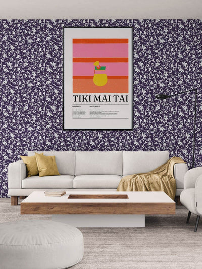 Vibrant Tiki Mai Tai Cocktail Recipe - Vibrantwalls