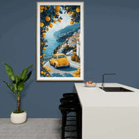 Amalfi Coast Dream View Wall Art - Vibrantwalls