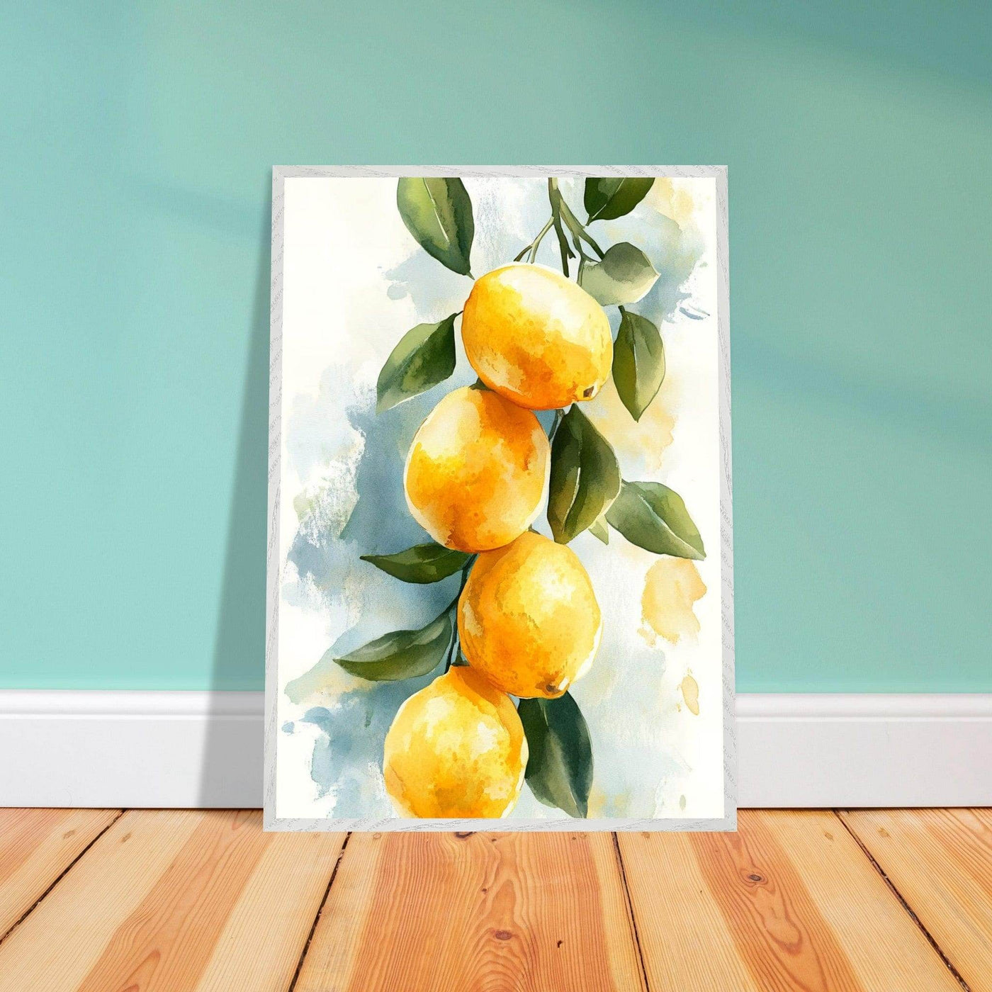 Vintage Italian Coastal Drive Amalfi Lemon Grove - Vibrantwalls