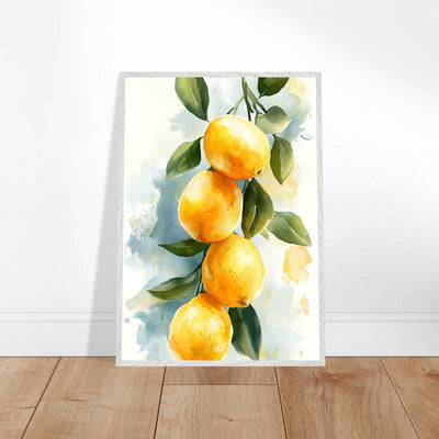 Vintage Italian Coastal Drive Amalfi Lemon Grove - Vibrantwalls