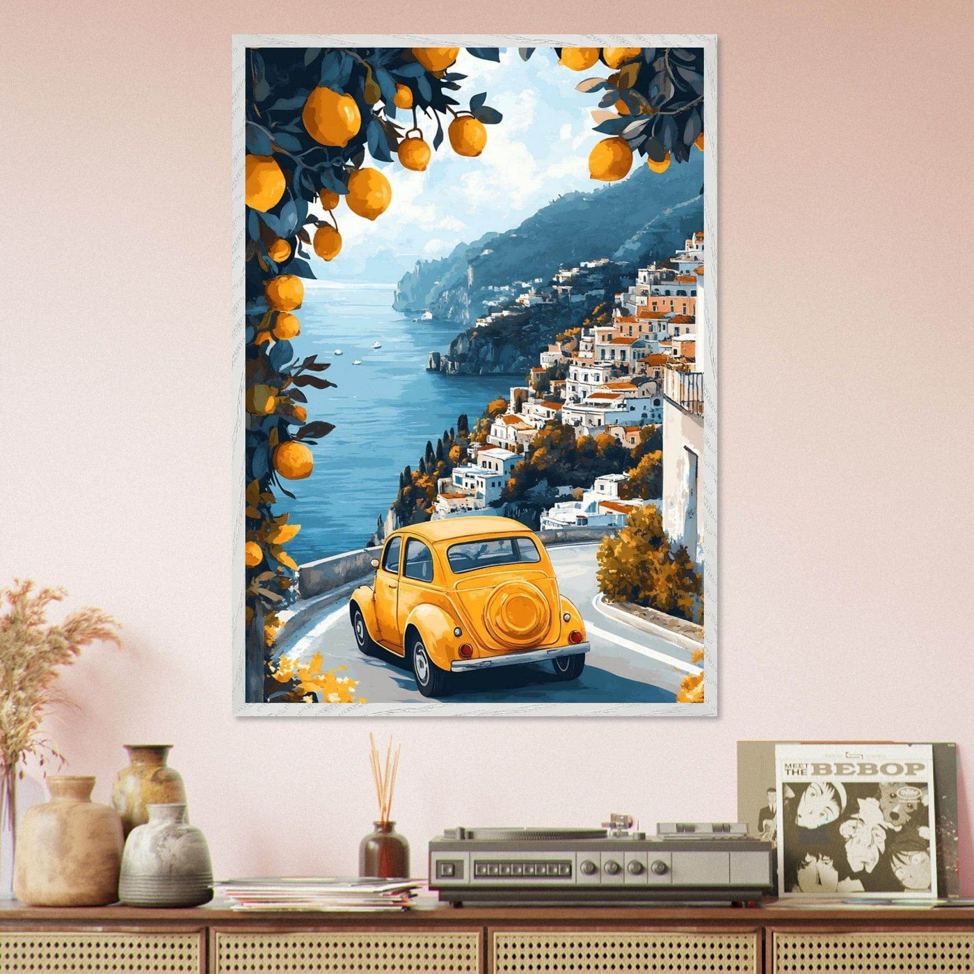 Vintage Italian Garden Decor - Coastal Drive Lemon Grove for Unique Outdoor Spaces - Vibrantwalls