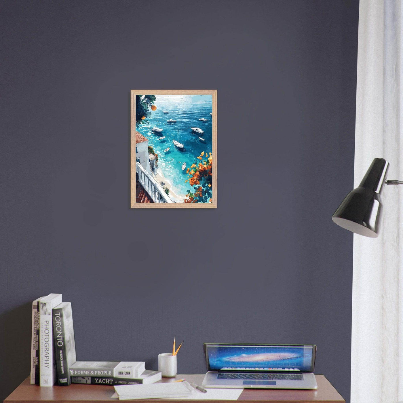 Vintage Italian Coastal View - Vibrantwalls
